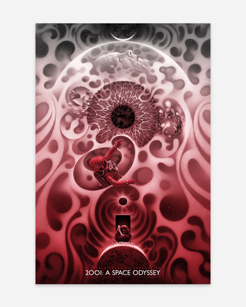 2001: A Space Odyssey (Variant) A.P. - Limited Edition Screen Print
