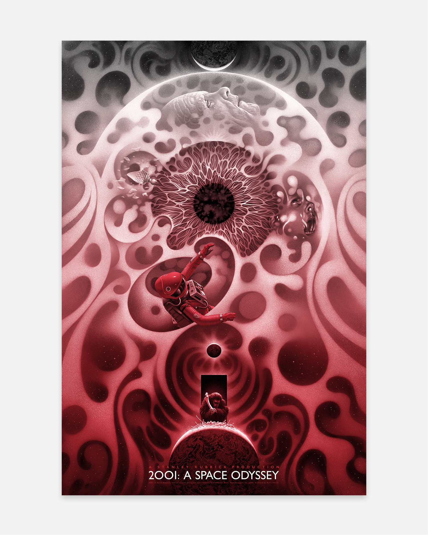 2001: A Space Odyssey (Variant) A.P. - Limited Edition Screen Print