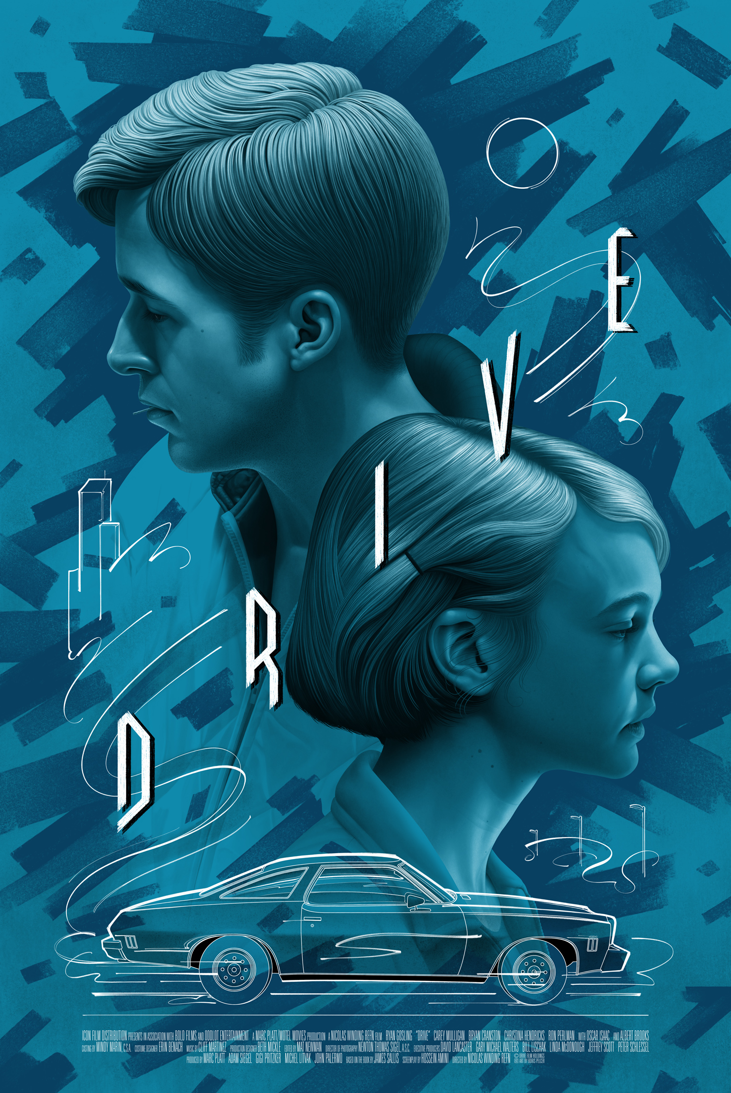 Drive (Version III) A.P. - Limited Edition Screen Print - Image 2