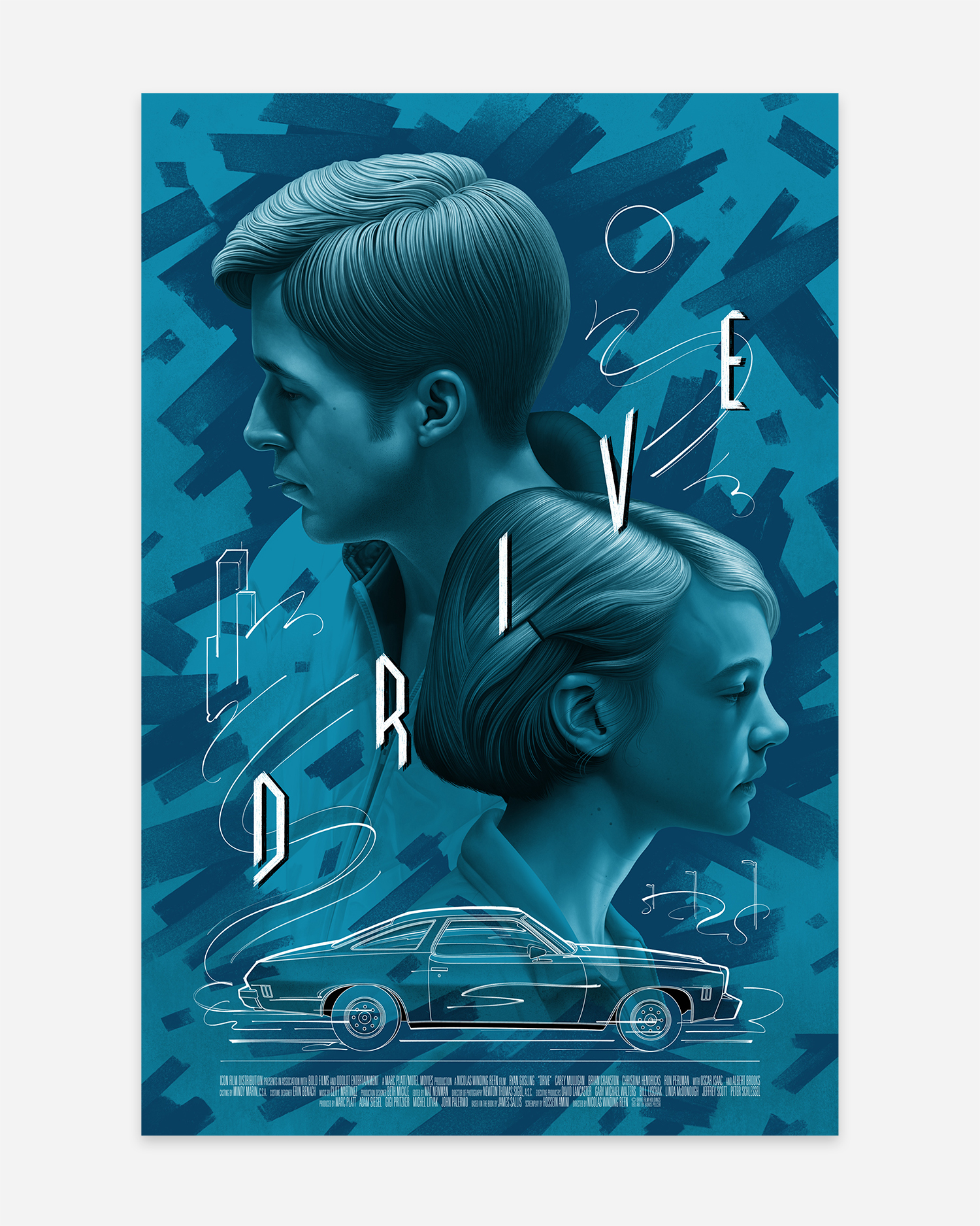 Drive (Version III) A.P. - Limited Edition Screen Print