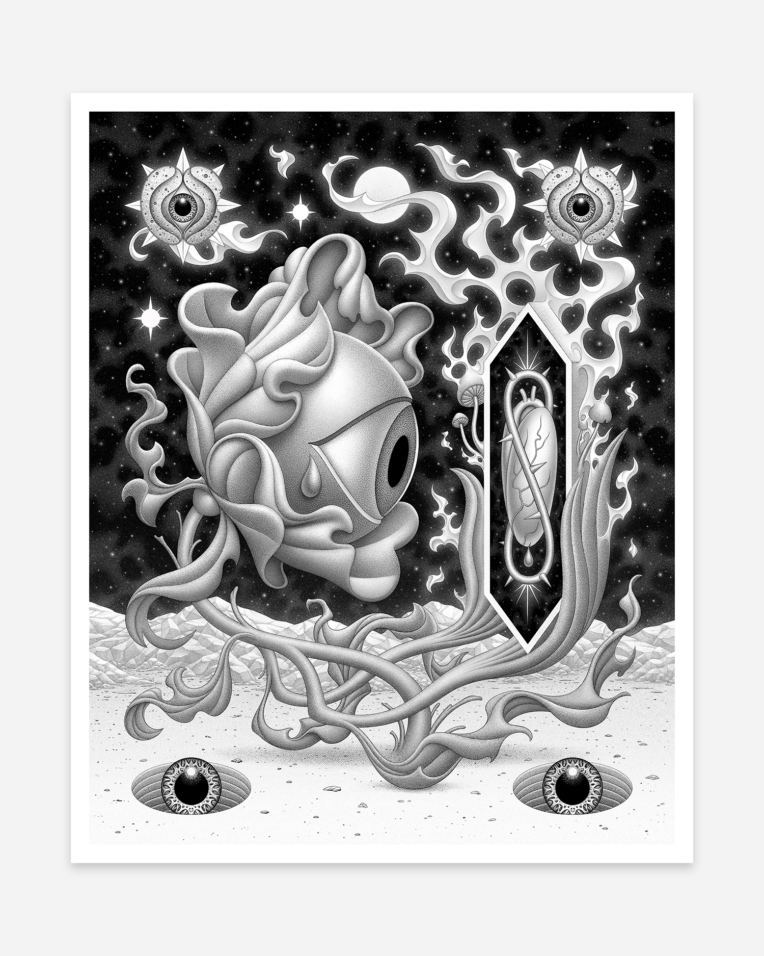 Reflection Of The Soul - Open Edition Giclee Print
