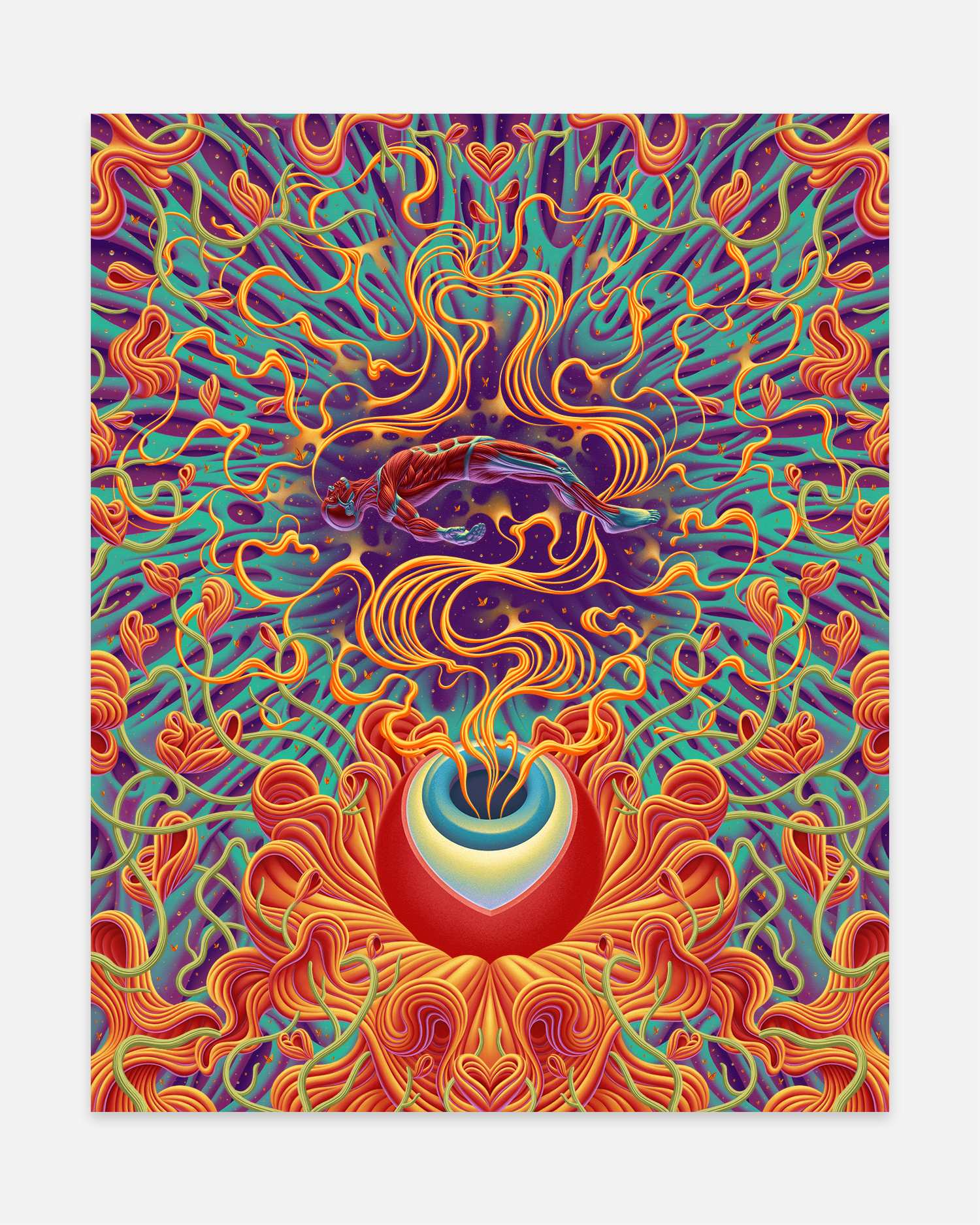 Surrender To The Source - Limited Edition Canvas Print