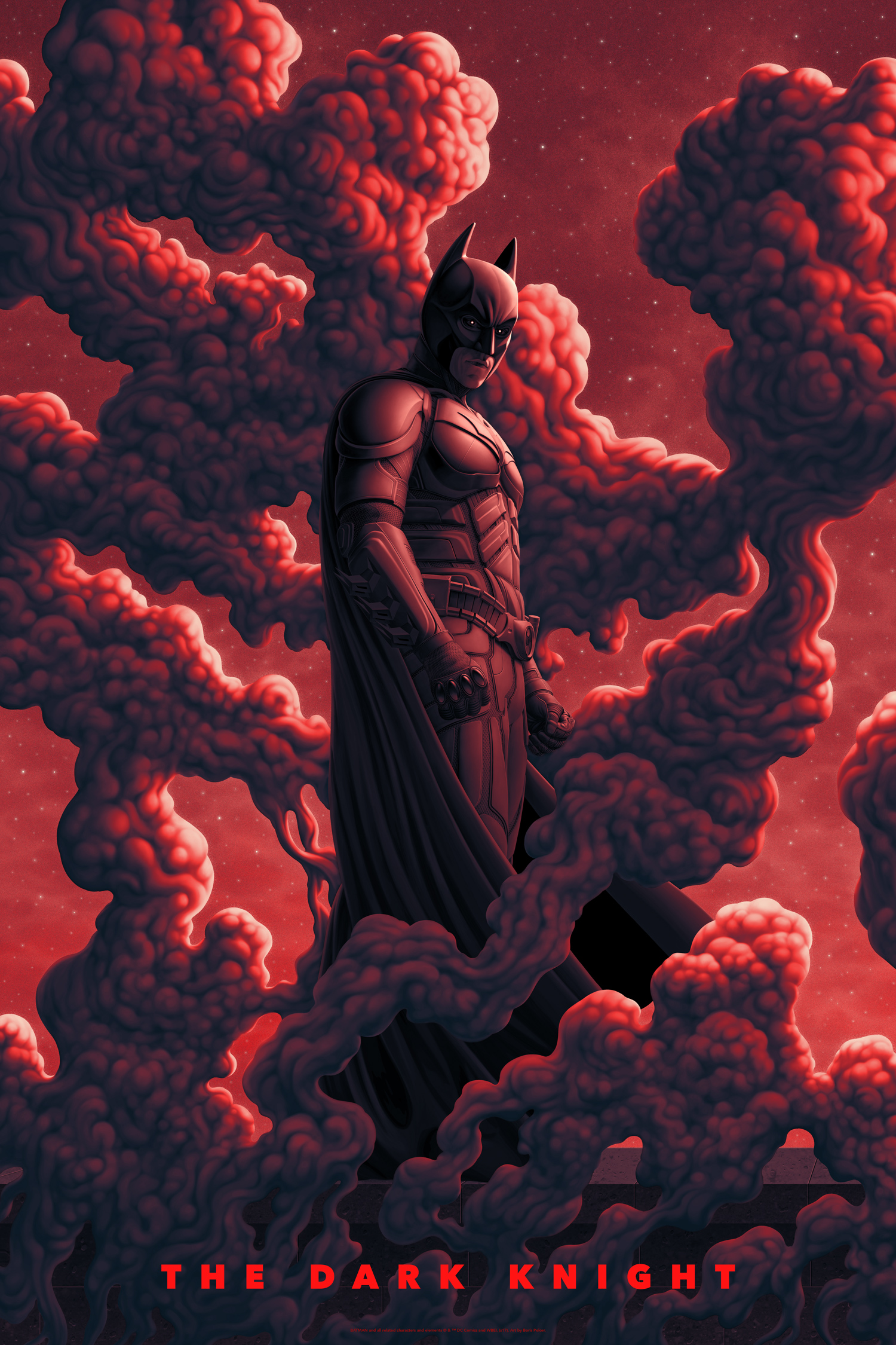 The Dark Knight: Batman (Regular) A.P. - Limited Edition Screen Print - Image 2